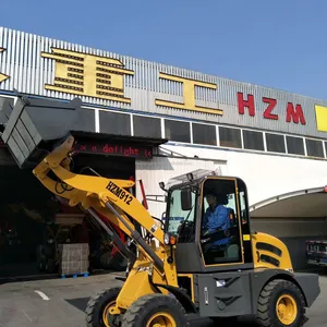 HZM912 ZL12 Wheel Loader Front Wheel Loader Diesel Wheeled Loader thumbnail-4