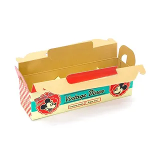 Wholesale Price Custom Printing Foldable Paper Box Food Packaging Box Gift Party Favors Boxes for Restaurant thumbnail-3