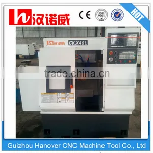 CKX46L Linear Guideway 450mm Dia. Lathe High Quality Cnc Slant Bed Lathe Machine From China Factory Low Cost thumbnail-1