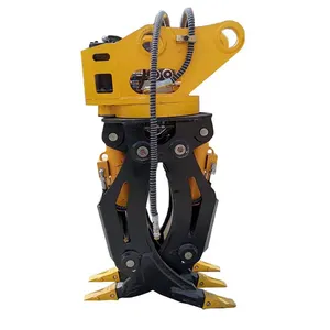 360-Degree Rotating Excavator Bucket - Hydraulic System Compatible With Multiple Models thumbnail-1