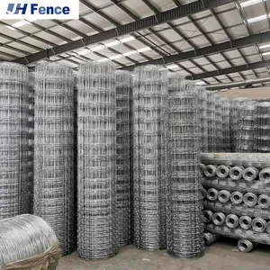 Australia Animals Security Fence Galvanized Field Wire Mesh for Sheep Deer Horse Hinge Joint Form Farm Wire Mesh thumbnail-1