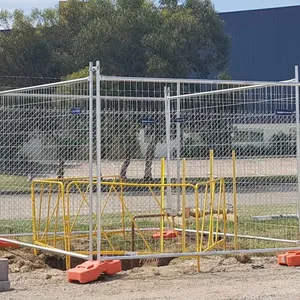 Hot Dipped Galvanized Outdoor Welded Durable Australia Temporary Fence thumbnail-4