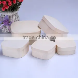Cheap Chocolate Box Lunch Box Wooden Box Poplar Bark Packing Quality Choice thumbnail-5