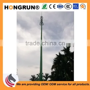 Tubular Communication Tower With Small Footprint thumbnail-1