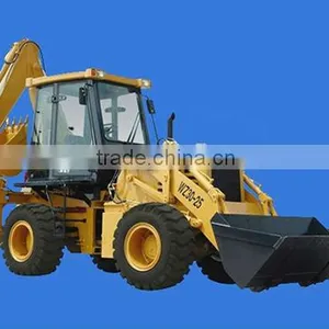 XCMG Small Compact Backhoe Loader for Sale With 1.2m3 (WZ30-25) thumbnail-1