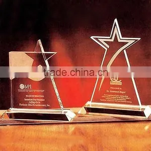 Glass Trophy Crystal Award for Souvenir Gifts Star Model thumbnail-1