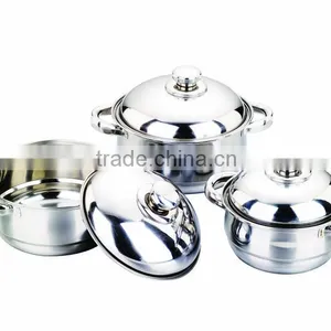 Stainless 3pcs Belly Casserole Set thumbnail-1