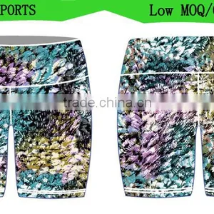 Women's Yoga Pants Colored Waist Breathable Moisture-Wicking thumbnail-1