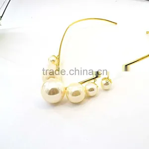 Wholesale Turkish Jewelry Latest Design Of Pearl Earrings Big Fashion Jewelry Set thumbnail-3