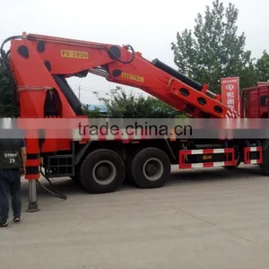 Howo 8*4 70T Ton Truck Mounted Crane for Sale SQ3600ZB6 thumbnail-4