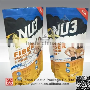 Aluminium Foil Protein Plastic Bag,Aluminium Foil Protein Plastic Bag With Zipper thumbnail-1