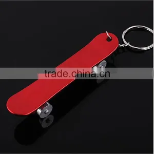 Factory Direct Creative Fine Fashion Advertising Skateboard Key Chain thumbnail-2