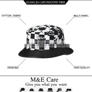 Fully Reversible Design Cheap Wholesale Bucket Hats thumbnail-1