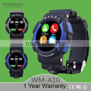 New Sport Smartwatch NO.1 A10 Bluetooth Waterproof Ip68 Smart Watch For Smartphones With Heart Rate For Outdoor Sports thumbnail-1