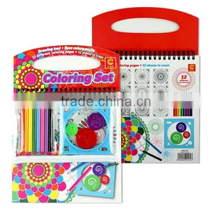 Fashionable Toy for Kids New Hot Product Mini Colored Pencil Spiral Art Set thumbnail-3