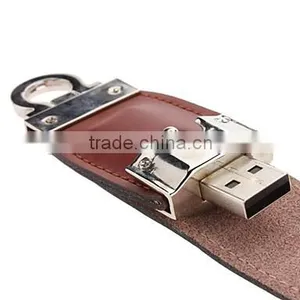 Promotional Gifts Leather Usb Thumbdrive With Free Logo thumbnail-1