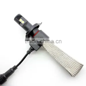 Best Selling !!! 2015 no Fan New Design Car Led Headlight h4 H13 9004 9007 6500k High Low Beam 2 Years Warranty thumbnail-2