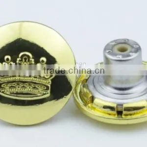 Sedex Audited Factory Metal Jeans Button For Jacket and Jeans Clothes thumbnail-4