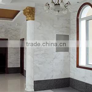 High Quality White Grey Veins Stone Slab Marble Slabs thumbnail-6