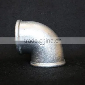 Hot Dipped Malleable Iron Pipe Fittings 90 Degree Elbow thumbnail-4
