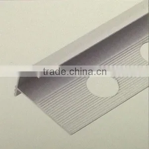 Round Edge Silver Aluminium Trim for Tile thumbnail-1