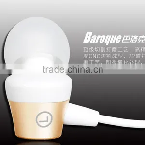 Golf Baroque Series 120CM In-ear HD Stereo Earphone For IPhone SE Audio 3.5mm Control Headphone For Samsung/Huawei TB-0380 thumbnail-1