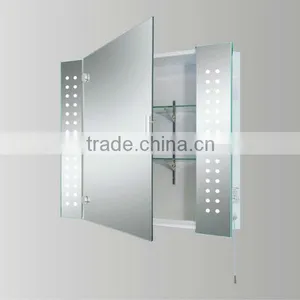Illuminated Feature LED Lighted Mirror Cabinet With Defogger thumbnail-2