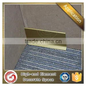Aluminum Profile Aluminium Skirting Board Outer Corner Inner Corner Skirting Board With End Caps thumbnail-3