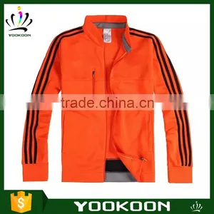 Wholesale Custom Blank Long Sleeve Soccer Jersey Football Jacket Long Bomber Jacket thumbnail-1