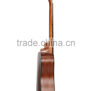 China Supplier UKU Brand 34" Chinese Wholesale Nature Color Spruce Body Mahogany Neck Global Acoustic Guitar thumbnail-3