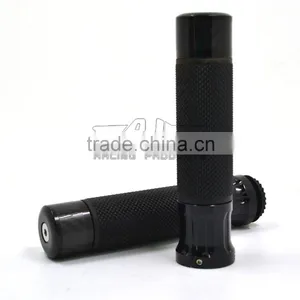 BJ-HB-052 7/8'' CNC Aluminum Rubber Motorcycle Handlebar Grips thumbnail-3