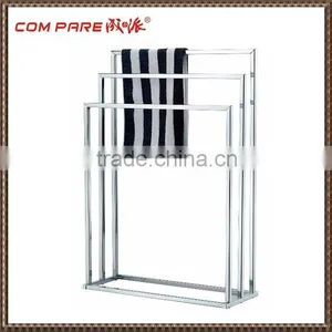 New Design Factory Direct Metal Standing Towel Rack thumbnail-1
