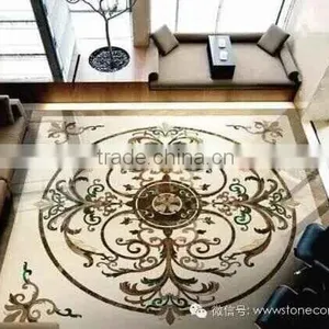 Marble Stone Polished & Waterjet Patterns Flooring Tiles thumbnail-5