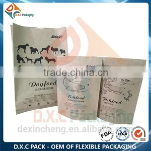 Dry Dog Food Stand Up Pouch Bag With Zippet( Food Grade) thumbnail-6