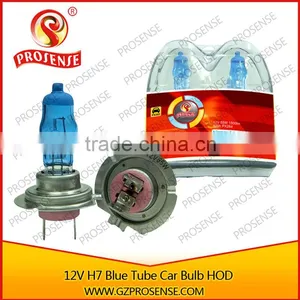 Super White Automotive HOD H7 12V 55W Halogen Bulb (Light Blue Tube and Cap With Fine Package) thumbnail-1