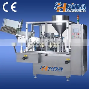 High Quality Full Automatic Soft Tube /Cosmetic Tube Filling Machine thumbnail-1
