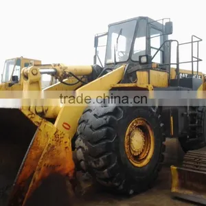 966e Original Paint Used Wheel Loader Caterpillar thumbnail-2