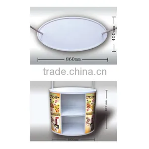 Economical Portable OVAL Promotional Table thumbnail-3