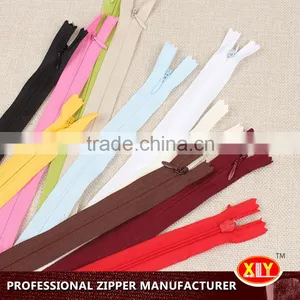2015 Hot Sale Polyester Tape Invisible Zipper , Wedding Dress Zipper thumbnail-5