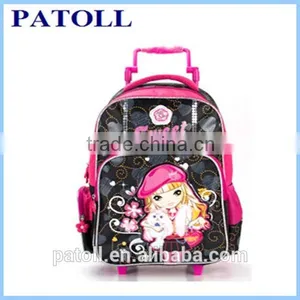Cartoon Stylish Trolley Bag Kids thumbnail-1