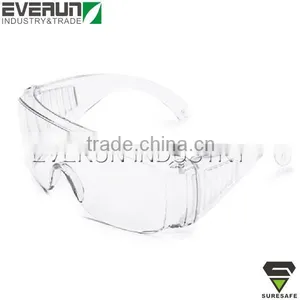 Wide View Frameless CE EN166 Protection Eyewears Safety Glasses thumbnail-1