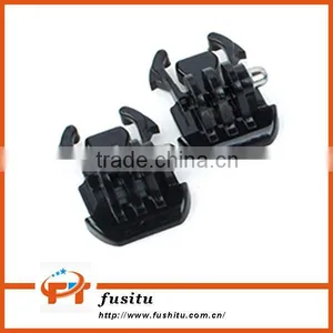 2PCS Helmet Mount Base Quick-Release Adapter Buckle for GoPro Hero 4/3+/3 thumbnail-6