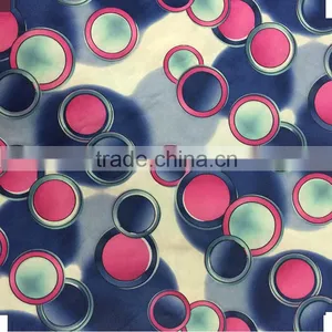 Polyesret Viscose Blend Forwomen Fabric 100% Printed Rayon Fabric thumbnail-3