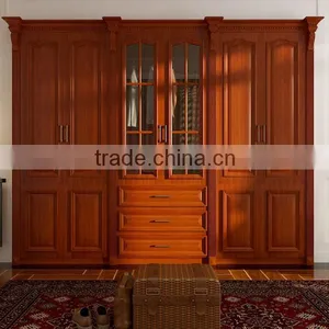 Guangzhou Modern Custom Wooden Bedroom Wardrobe Cabinet thumbnail-1