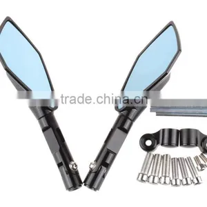 Soto Racing - Aluminum CNC Motorcycle Short Rearview Side Mirror thumbnail-1