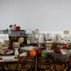 Hotel & Restaurant Banquet Wedding Hall Party Cutlery Dinnerware Dinner Set thumbnail-6
