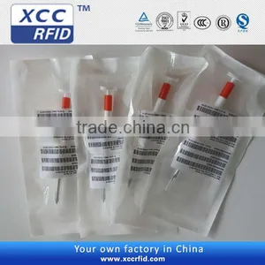 134.2khz Syringe Microchip for Cow, Fish , Sheep Animal thumbnail-1