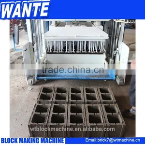 2015 Hot Sale WT10-15 Low Invest Business Used Egg Laying Automatic Concrete Block Making Machine Price in India thumbnail-3