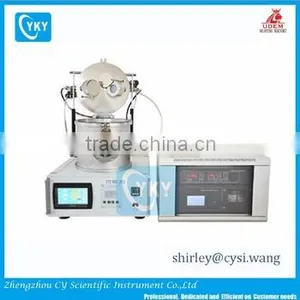 DC/RF Dual-Head High Vacuum 2" Magnetron Plasma Sputtering Coater - VTC-600-2HD thumbnail-1