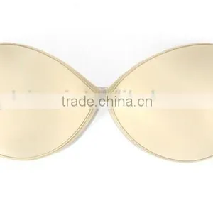 Updated Sexy Girl Wear Soft Bra Invisible Sponge Bra Adhesive Backless thumbnail-5